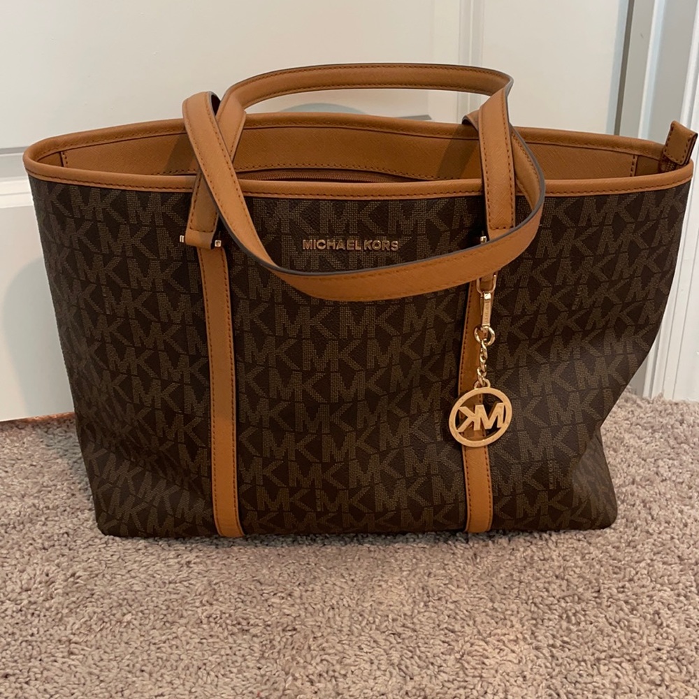 Large brown Michael Kors purse